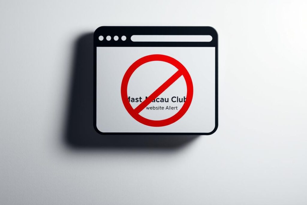 Dấu hiệu Macau Club bị chặn Dấu hiệu Macau Club bị chặn